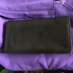 JafferJees long wallet with zip closure like new